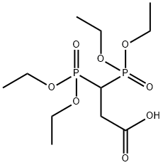 TETRAETHYL(CARBOXYETHYLIDENE)BISPHOSPHONATE Structure