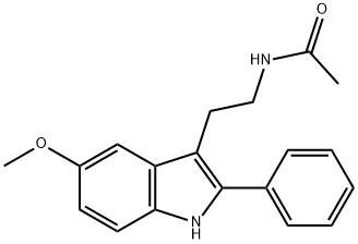 2-PHENYLMELATONIN,151889-03-1,结构式