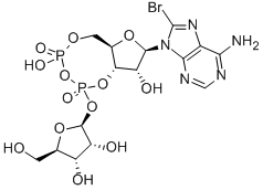 8-ブロモCADPRナトリウム塩 化学構造式