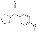 2-ピロリジノ-2-(4-メトキシフェニル)アセトニトリル