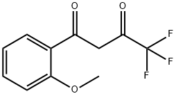 4,4,4-TRIFLUORO-1-(2-METHOXY-PHENYL)-BUTANE-1,3-DIONE Structure