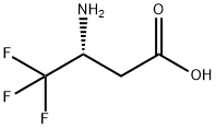 (3R)-3-氨基-4,4,4-三氟丁酸, 151911-19-2, 结构式
