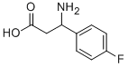 (R)-3-AMINO-3-(4-FLUORO-PHENYL)-PROPIONIC ACID Struktur
