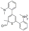 2-Methyl-4,6-bis(N,N-dimethylaminophenyl)thiopyrliumiodide Structure