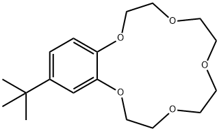 4-TERT-BUTYLBENZO-15-CROWN-5 Struktur