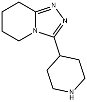 3-(哌啶-4-基)-5,6,7,8-四氢-[1,2,4]三唑并[4,3-A]吡啶, 1519824-36-2, 结构式