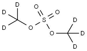 硫酸ジ(2H3)メチル 化学構造式