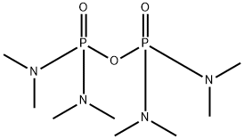 オキシビス[ビス(ジメチルアミノ)ホスフィンオキシド] 化学構造式