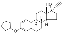 Quinestrol Struktur