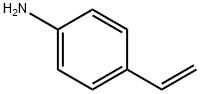 4-乙烯苯胺,1520-21-4,结构式