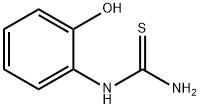1-(o-ヒドロキシフェニル)チオ尿素 化学構造式