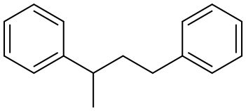 (1-methylpropane-1,3-diyl)dibenzene  Struktur