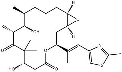 埃博霉素 A, 152044-53-6, 结构式