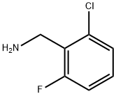2-CHLORO-6-FLUOROBENZYLAMINE Structure