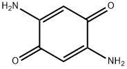 2,5-二氨基-2,5-环己二烯-1,4-二酮,1521-06-8,结构式