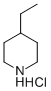 4-エチルピペリジン塩酸塩 化学構造式