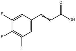 3,4,5-TRIFLUOROCINNAMIC ACID Structure