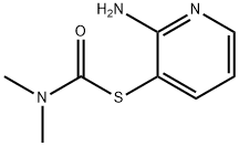 Carbamothioic acid, dimethyl-, S-(2-amino-3-pyridinyl) ester (9CI) Struktur