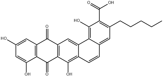 ベキノスタチンC 化学構造式