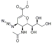 Zanamivir Azide Methyl Ester 结构式