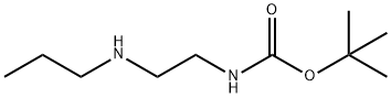 TERT-BUTYL 2-(PROPYLAMINO)ETHYLCARBAMATE, 152193-01-6, 结构式