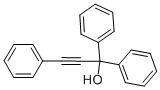 1,1,3-トリフェニル-2-プロピン-1-オール 化学構造式