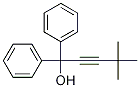 4,4-diMethyl-1,1-diphenyl-pent-2-yn-1-ol Struktur