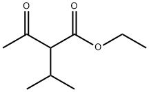 Ethyl 2-isopropylacetoacetate Struktur