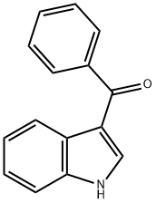 3-benzoylindole Struktur