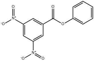 Benzoic acid, 3,5-dinitro-, phenyl ester Structure