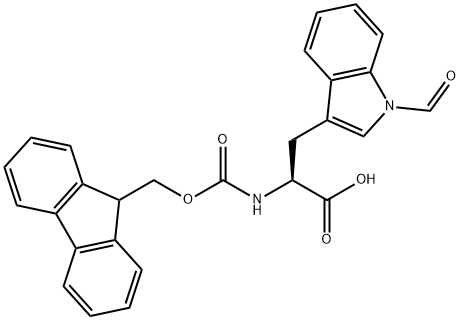 FMOC-TRP(FOR)-OH Structure