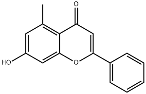 7-羟基-5-甲基黄酮,15235-99-1,结构式