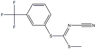 METHYL [3-(TRIFLUOROMETHYL)PHENYL] CYANOCARBONIMIDODITHIOATE|METHYL [3-(TRIFLUOROMETHYL)PHENYL] CYANOCARBONIMIDODITHIOATE