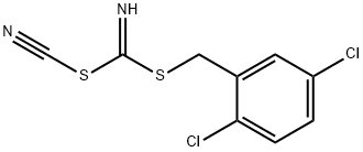 (2,5-DICHLOROPHENYL) METHYLCYANOCARBONIMIDODITHIOATE, 152382-16-6, 结构式
