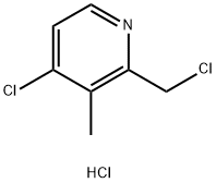 4-Chloro-2-(chloromethyl)-3-Methyl Pyridine Hydrochloride  Structure
