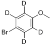 4-BROMOANISOLE-2,3,5,6-D4 Struktur