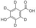 4-HYDROXYBENZOIC-2,3,5,6-D4 ACID Structure