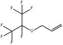 アリルヘプタフルオロイソプロピルエーテル 化学構造式