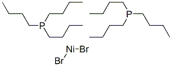 二溴二(三丁基膦)镍(II), 15242-92-9, 结构式