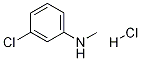 3-Chloro-N-methylaniline, HCl Structure