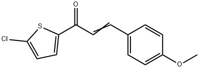 1-(5-CHLORO-2-THIENYL)-3-(4-METHOXYPHENYL)PROP-2-EN-1-ONE