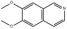 6,7-ジメトキシイソキノリン 化学構造式