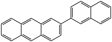 2-(naphthalen-2-yl)anthracene Struktur