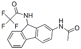 N-(2-acetamido-9H-fluoren-9-yl)-2,2,2-trifluoro-acetamide,1525-22-0,结构式