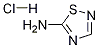 1,2,4-thiadiazol-5-amine hydrochloride Struktur