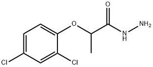 2-(2,4-二氯苯氧基)丙酸肼, 15253-89-1, 结构式