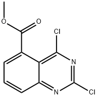 2,4-ジクロロキナゾリン-5-カルボン酸メチル 化学構造式