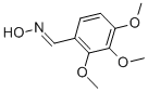 2,3,4-TRIMETHOXYBENZALDEHYDE OXIME Struktur