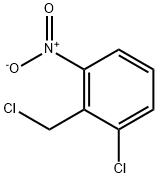 1-氯-2-(氯甲基)-3-硝基苯 结构式