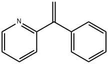 2-(1-Phenylethenyl)pyridine 化学構造式